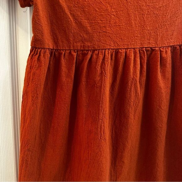 SHEIN Women's Rust V-Neck dress size XS - Picture 8 of 8